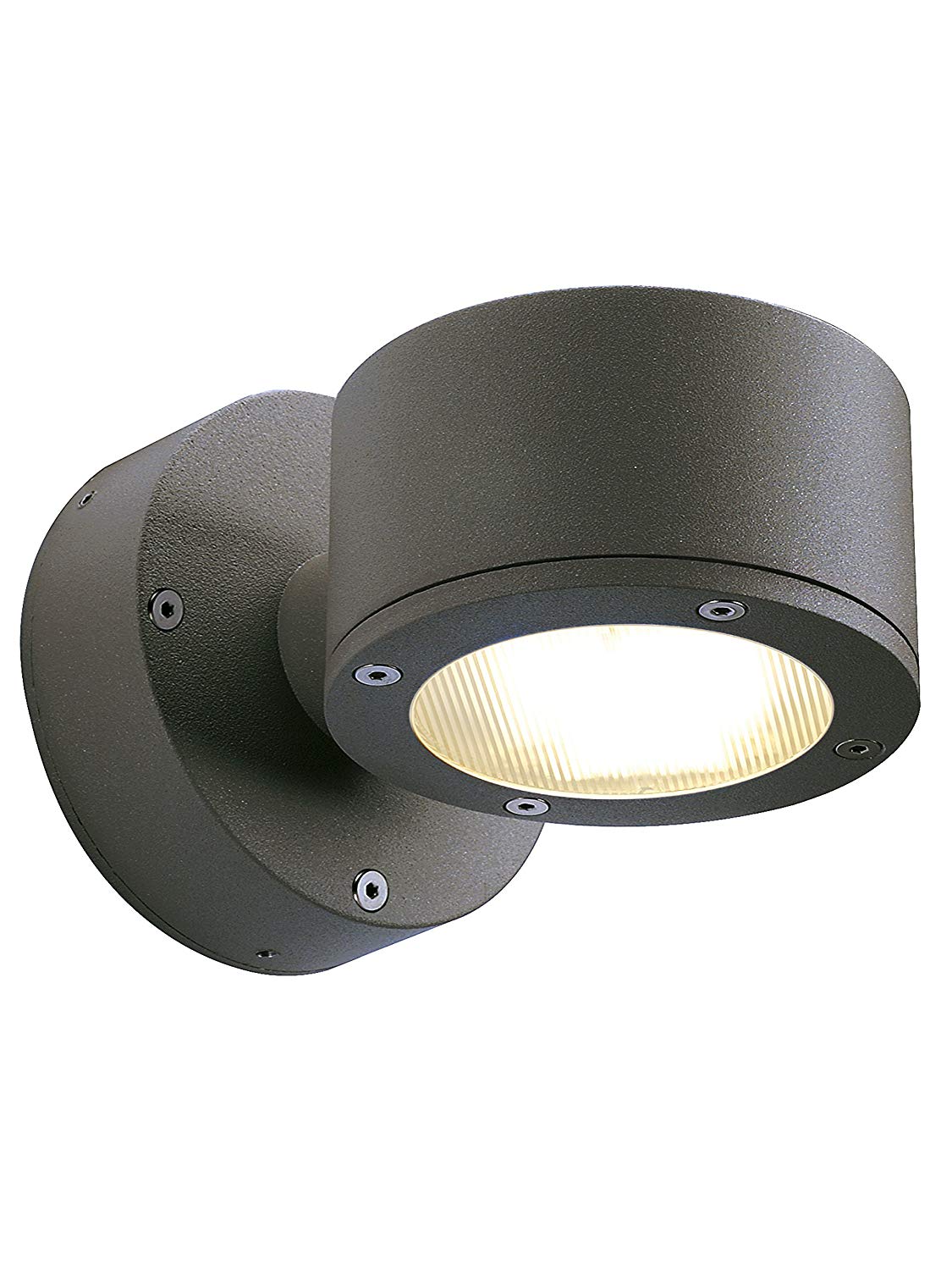 SLV Outdoor Wall Lights - SITRA Outdoor Wall Lights for GX53 LED Bulb-Energy-Efficient Single Outdoor Wall Lights for Front Door, Garden