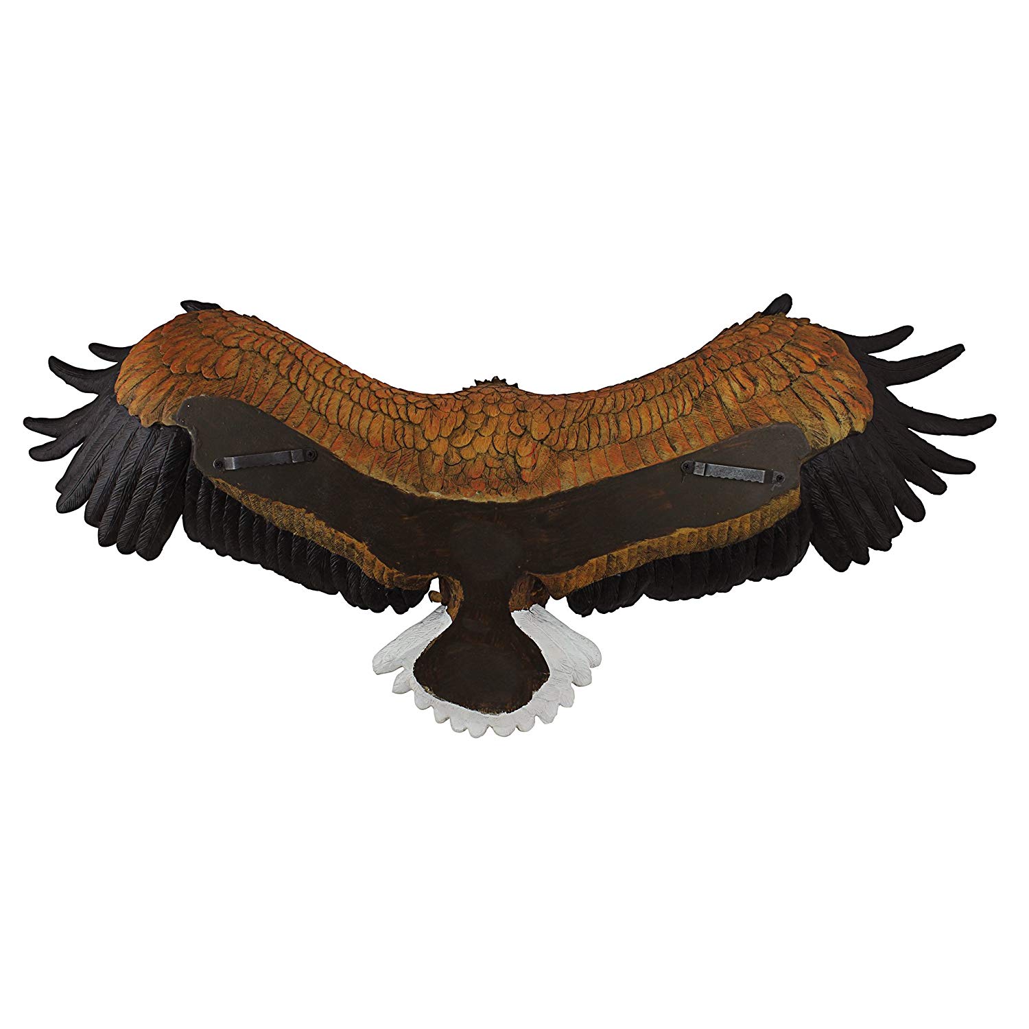 Design Toscano DB43006 Freedom's Pride American Bald Eagle Patriotic Wall Sculpture, Large 78.75 cm, Polyresin, Full Color - Image 4