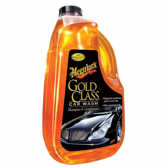 Meguiar's G7164EU Gold Class Car Wash Shampoo & Conditioner 1.89L Biodegradable Formula