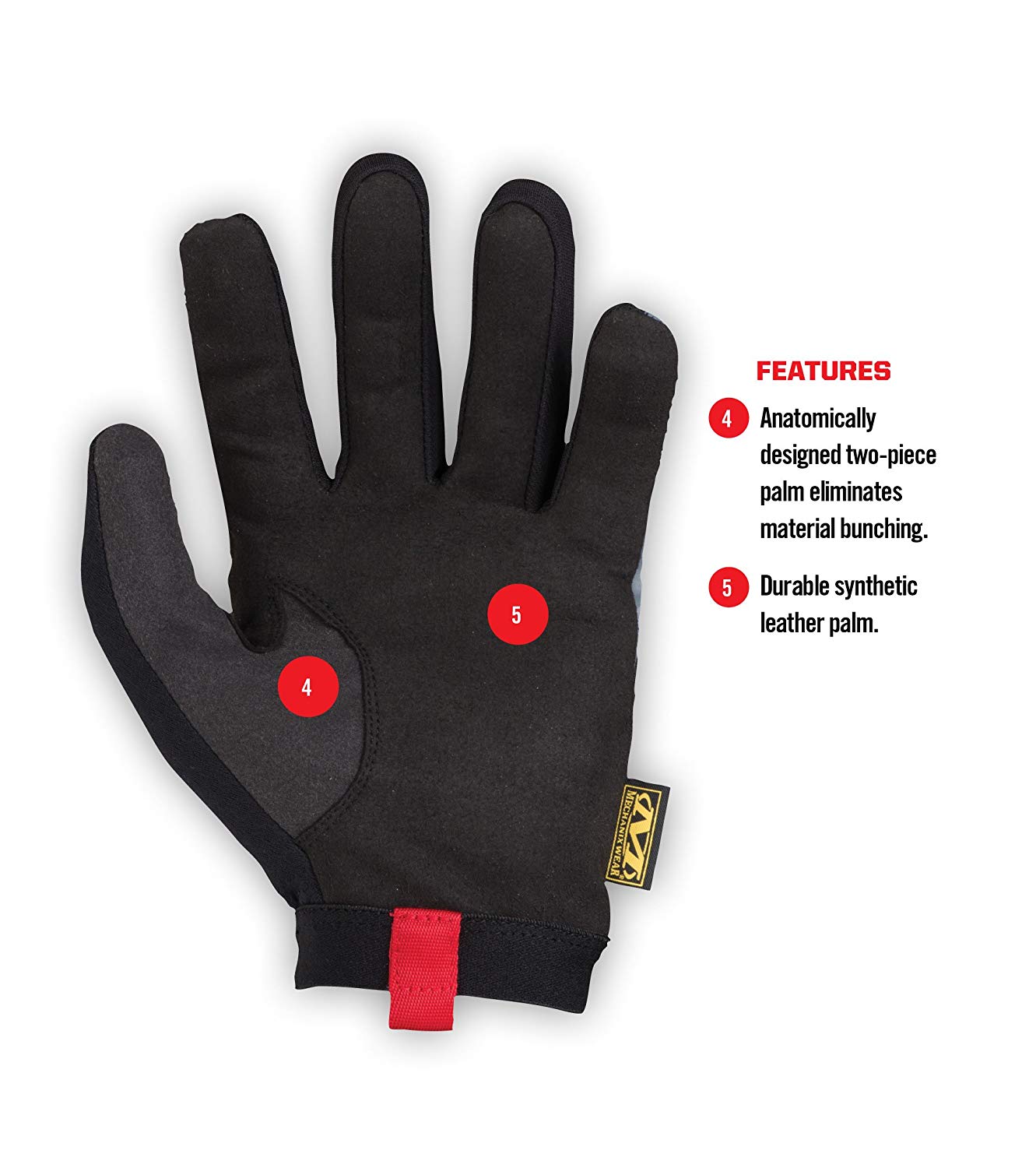 Mechanix Wear - Utility Gloves (Large, Black) - Image 3