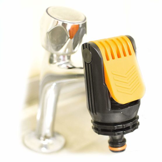 Universal Tap Connector Adapter Mixer Kitchen Garden Hose Pipe Joiner Fitting-BL - Image 3