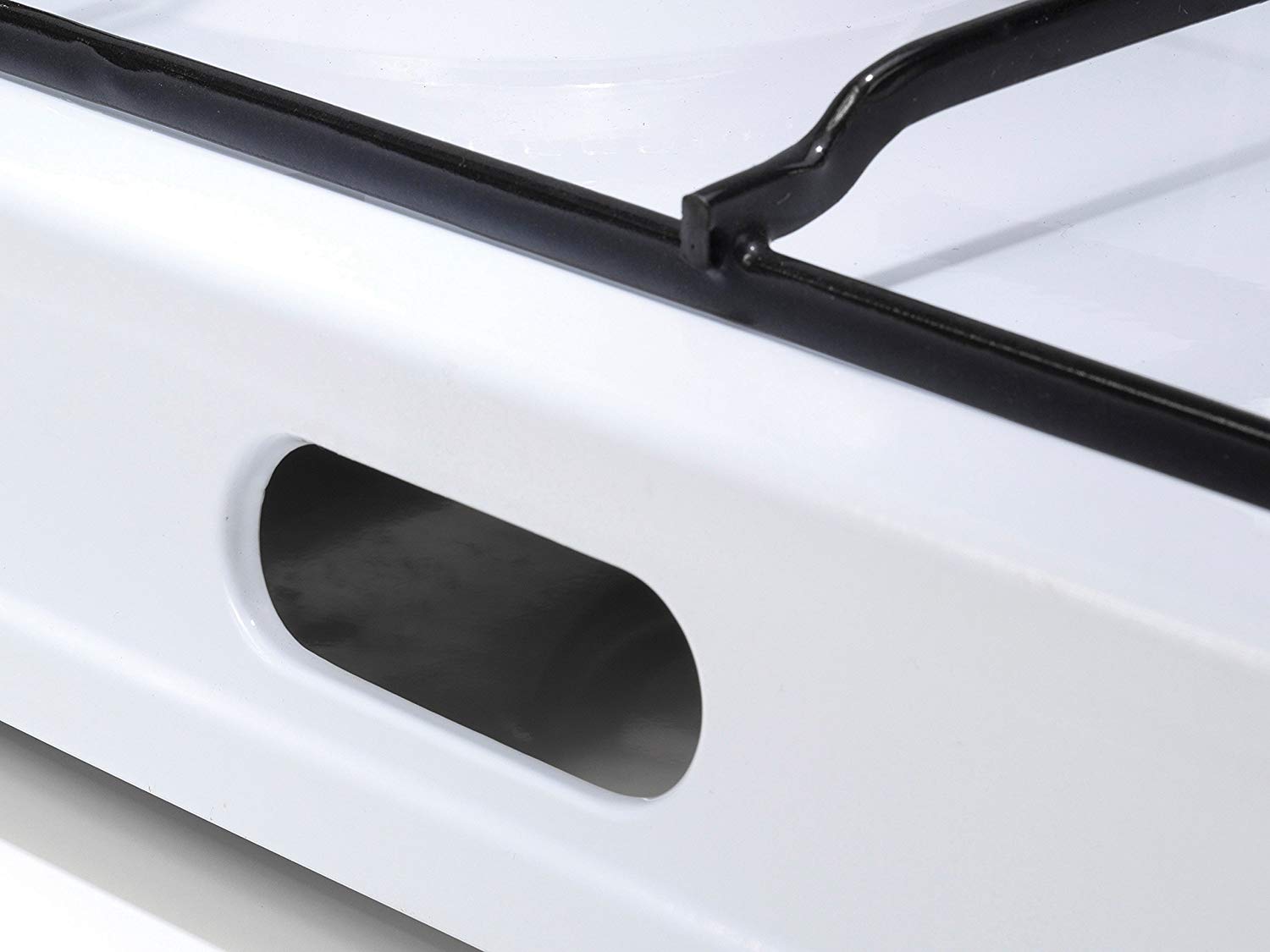 FireFriend KO­6382 Gas Stove 2 Burners, White BigaMart