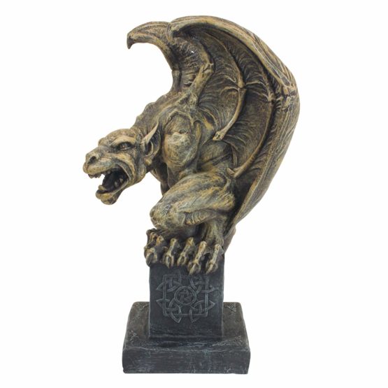 Design Toscano CL55662 Abbadon Gargoyle Gothic Statue, 30.5 cm, Polyresin, Two Tone Stone - Image 4