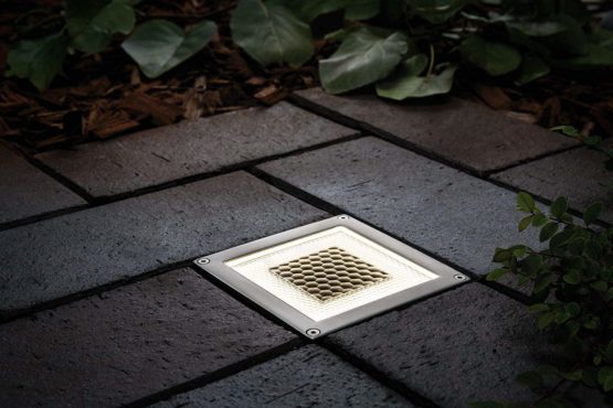 Paulmann Outdoor Recessed Lamp, Polycarbonate, Integriert, 0.24 W, Stainless Steel, Clear - Image 3