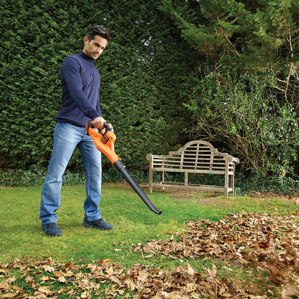 BLACK+DECKER 18V Cordless Blower with Boost Mode - Bare Unit (Battery not Included), Black/Red - Image 4