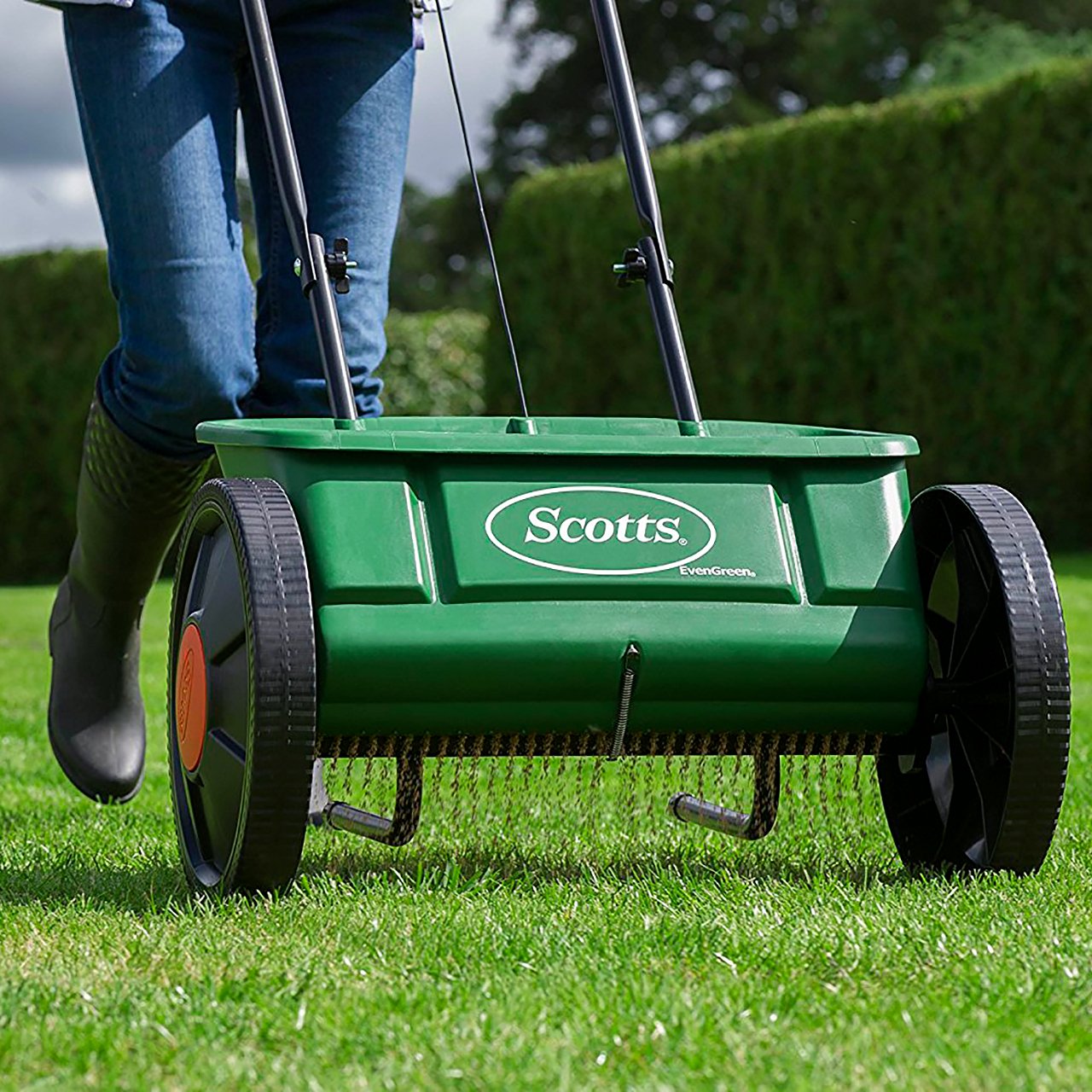 Scotts EvenGreen Drop spreader Green 16057 - Image 3