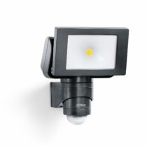 Steinel LED Outdoor Spotlight LS 150 S Black, 240° Motion Sensor Light, max. 12 m Range, 14.7 W, 4000 K, 1375 Lumen