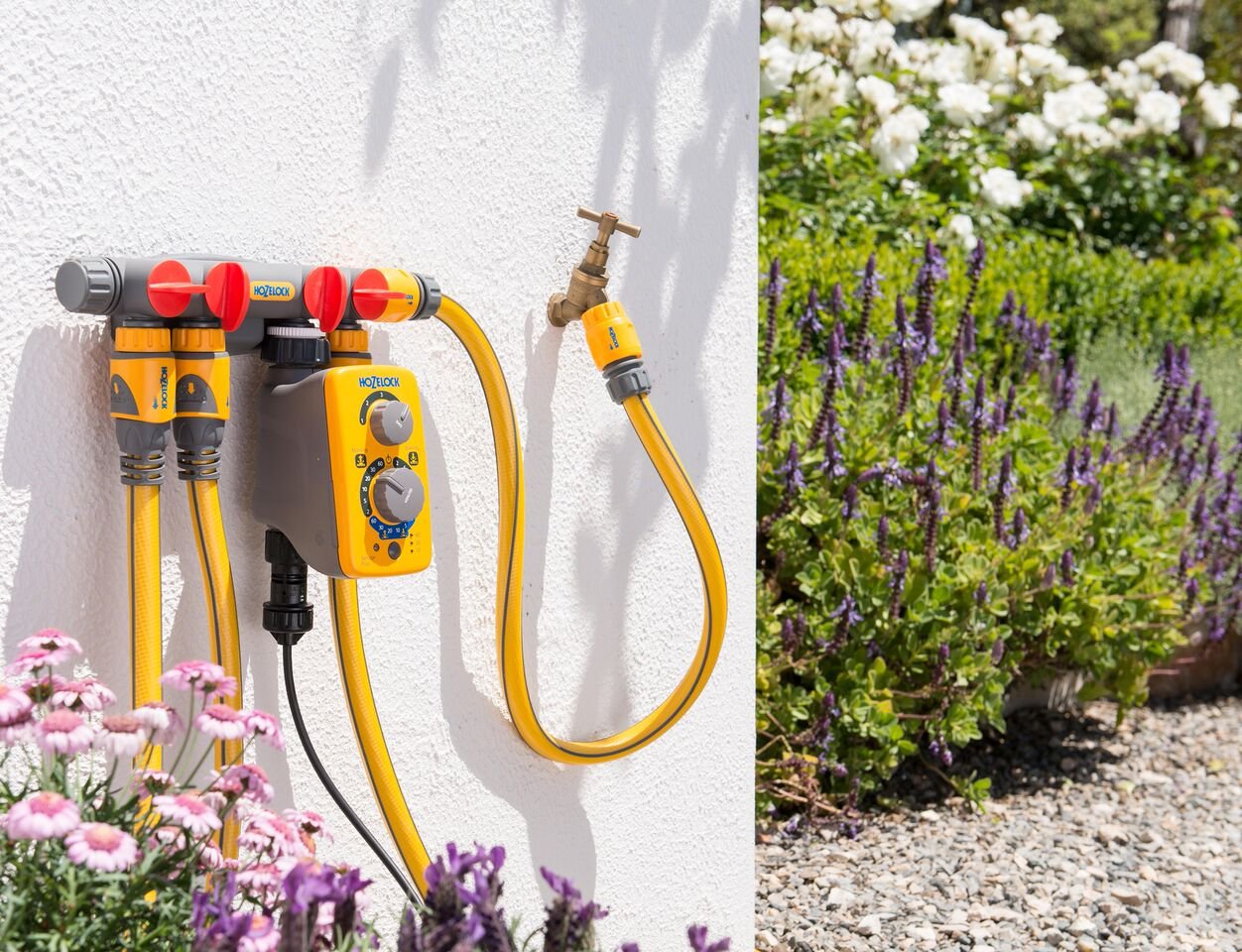 HOZELOCK, Multi-Tap Connector 4-Way Watering : Ideal for Creating 4 Circuits on a Single Tap - Image 3