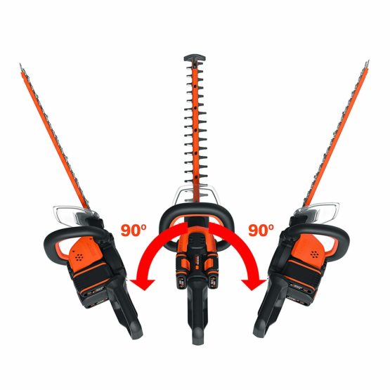 WORX WG284E 36V (40V Max) Dual Battery Cordless 60cm Hedge Trimmer & WG184E 36V (40V MAX) Dual Battery Cordless 33cm Grass Trimmer - Image 3