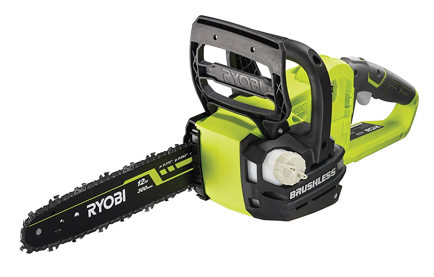 Ryobi OCS1830 18 V 30 cm Bar ONE+ Cordless Brushless Chain Saw BigaMart