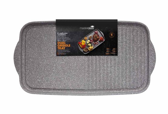 MasterClass Cast Aluminium Non-Stick Induction-Safe Griddle Plate, 51 x 27 cm (20" x 10.5") - Image 4
