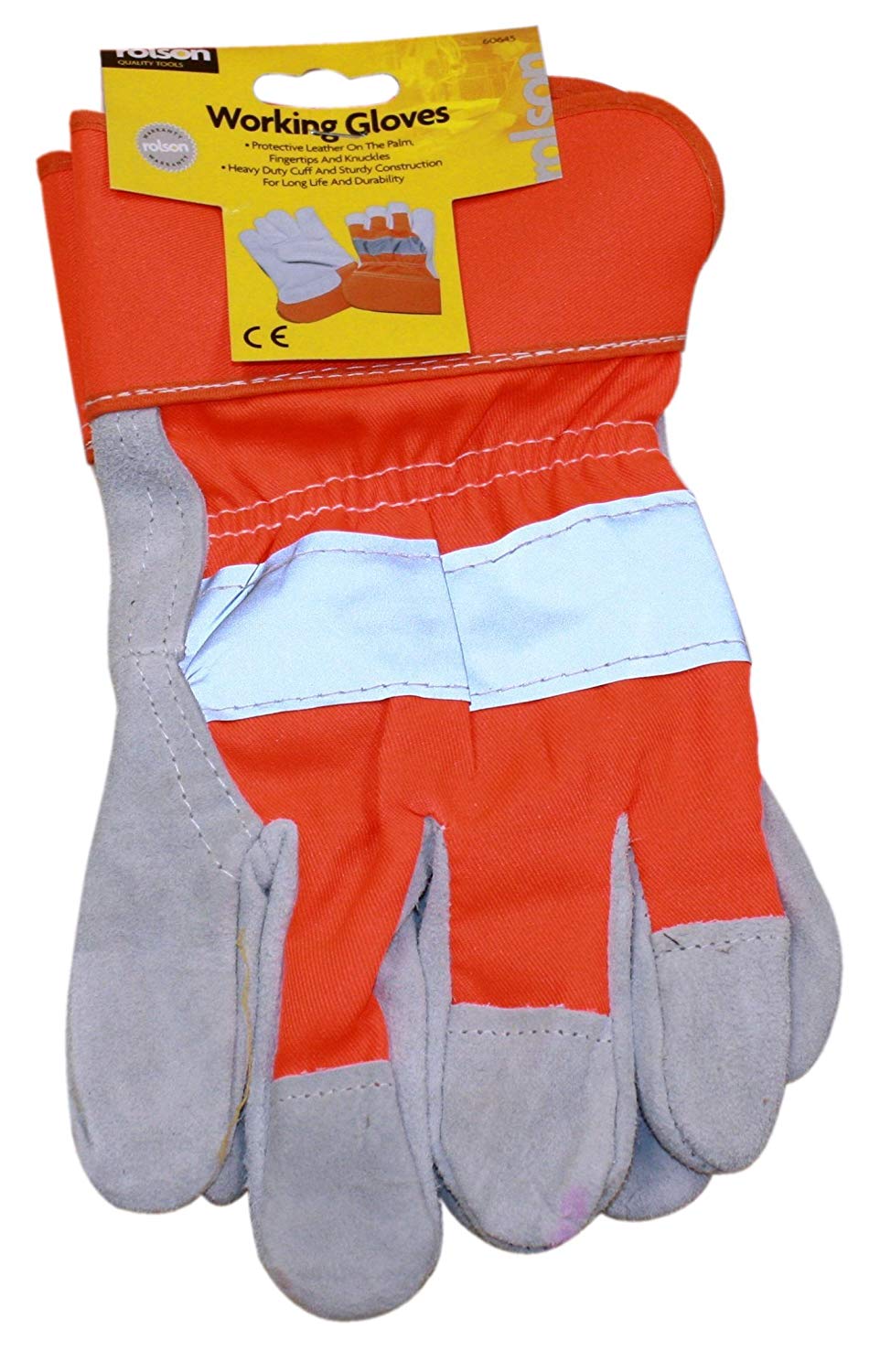 Rolson 60645 Reflective Heavy Duty Rigger Gloves - Image 2