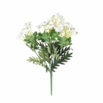 Closer2Nature Artificial 32cm White Daisy Plug Plant-Pot Not Included, 25x25x32 cm