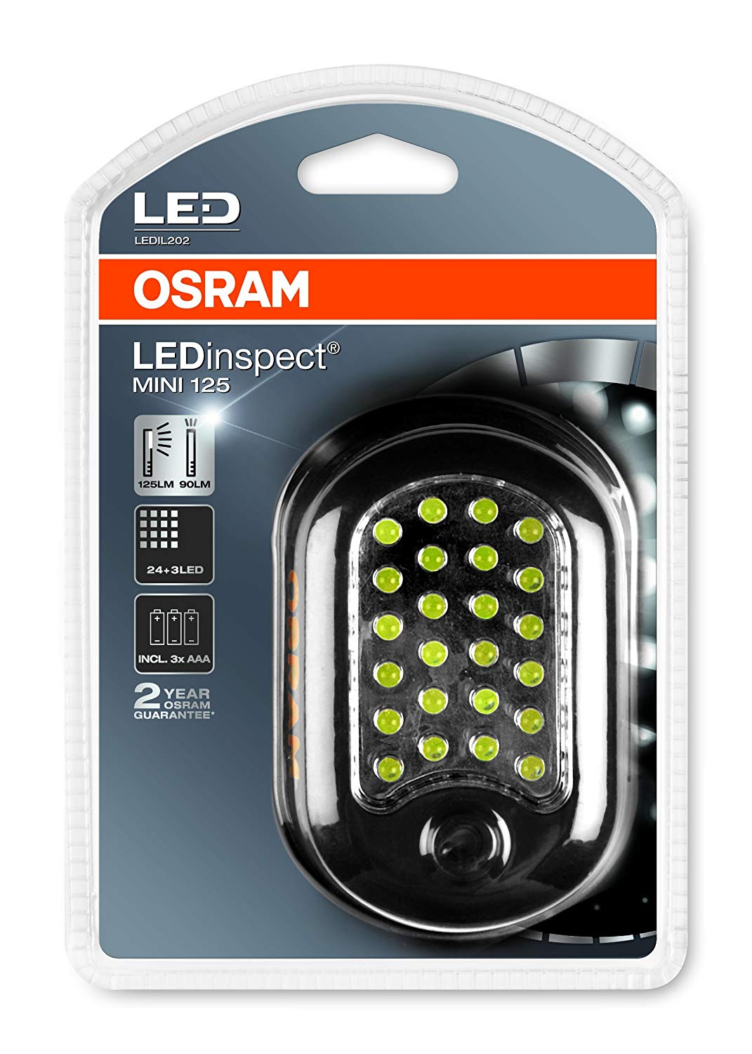 OSRAM LEDinspect HOME MINI 125, battery-operated LED inspection lamp, LEDIL202