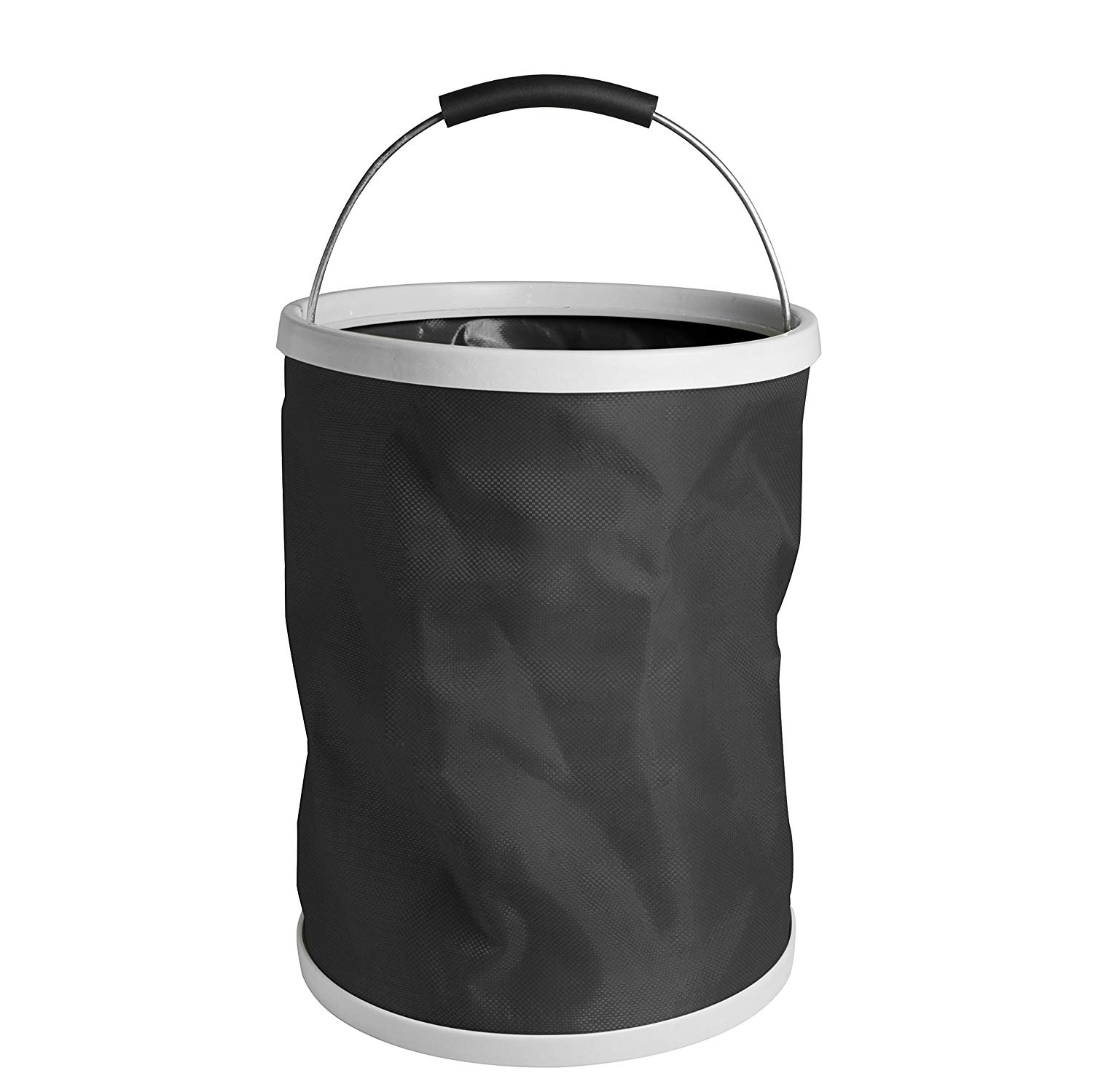 WORX WA4015 Hydroshot Foldable Water Bucket Accessory, Black