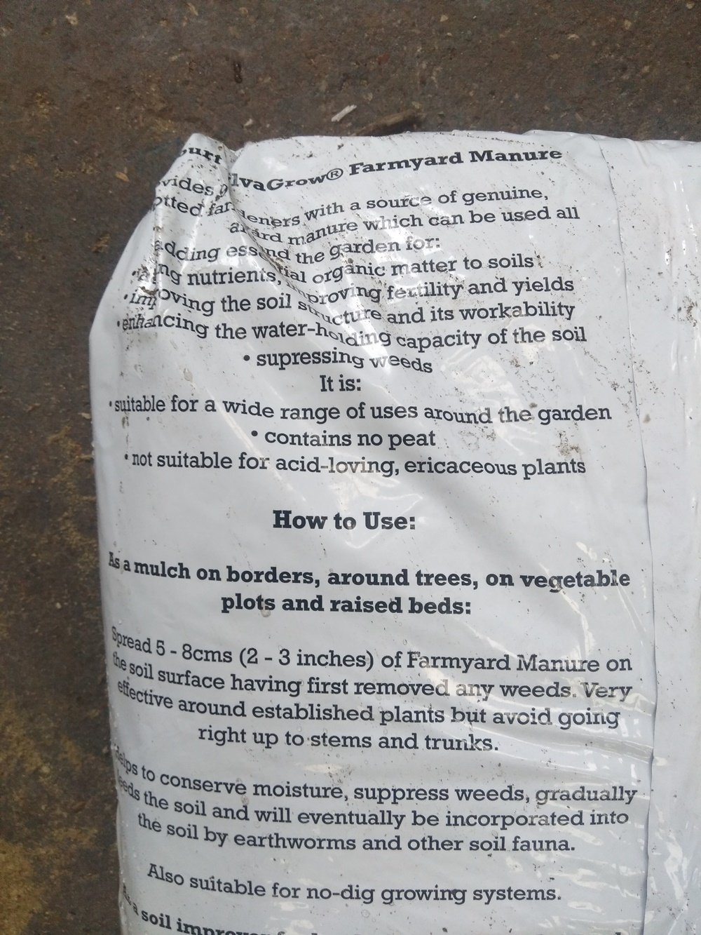 F&G Supplies 50 Litre sack of Melcourt Sylvagrow Farmyard RHS endorsed peat free soil improver - ideal for improving soil structure, fertility - Image 2