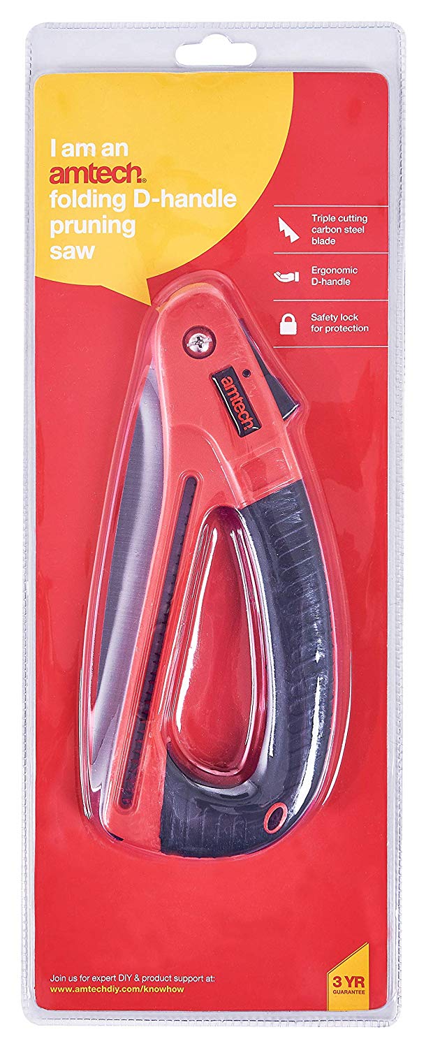 Amtech Folding Saw with D-Handle Soft Grip - Image 4