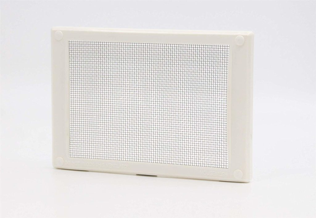 Mousemesh Medium White Pest Proofing Air Brick Vent Cover BigaMart