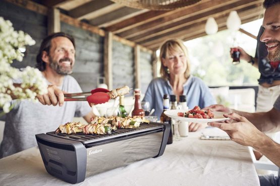 Enders Aurora Mirror black charcoal barbecue BBQ, 26x47x13.5 cm - Image 2