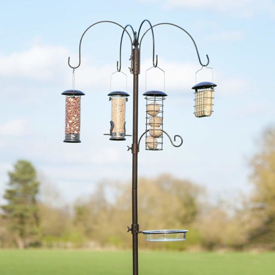 Kingfisher Premium Hammertone Bird Feeding Station - Image 3