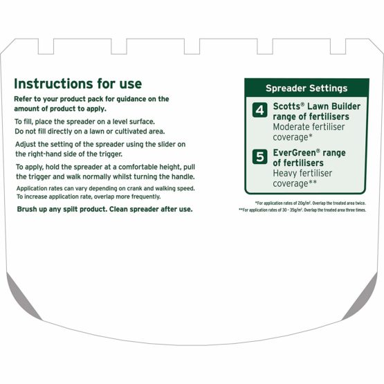 Scotts Evergreen Handy Spreader, Grass and Lawn Seed Spreader, for Easy Application of Lawn Products and Grass Seed, 200.0 mm*300.0 mm*200.0 mm - Image 3
