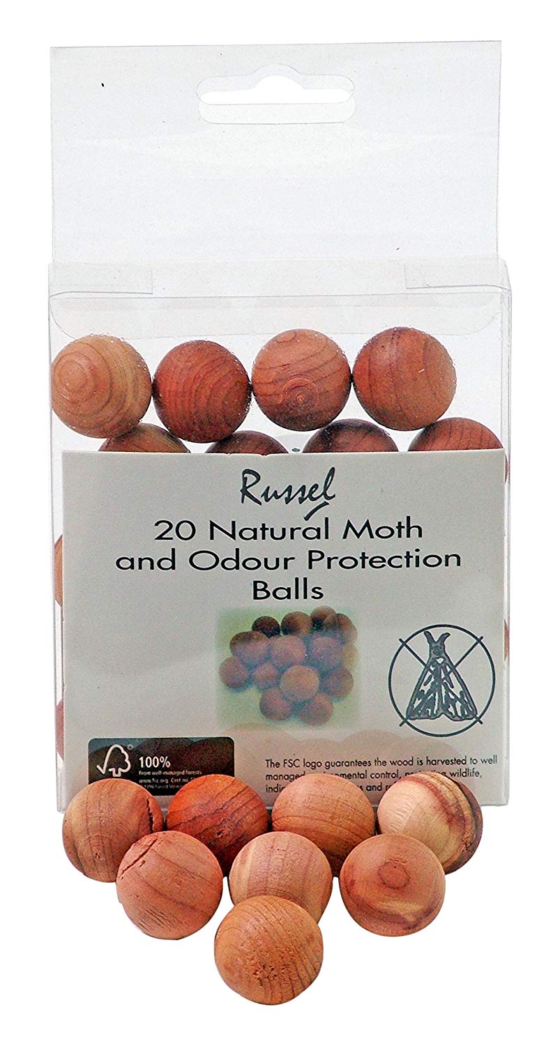 H & L Russel Set of 20 Cedar Wood Balls