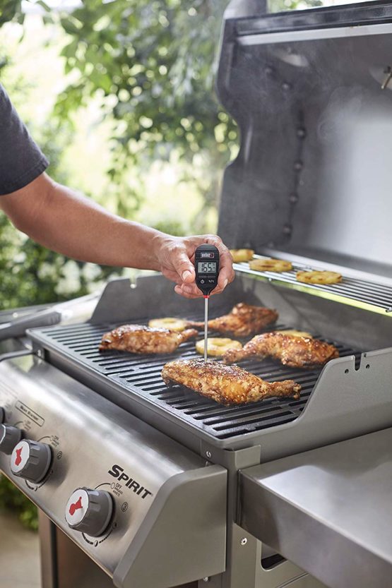 Weber 6750 Instant-Read Thermometer, Black, 20.32 cm*5.0 cm*1.77 cm - Image 4