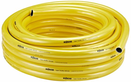 Hozelock Water Hose Super Tricoflex Ulitmate 25mm/25 m, Yellow, 40x25x15 cm