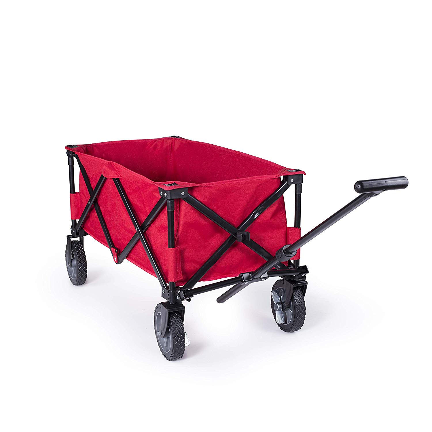 Campart Travel Foldaway Trolley – Red, Medium, HC-0911 – BigaMart