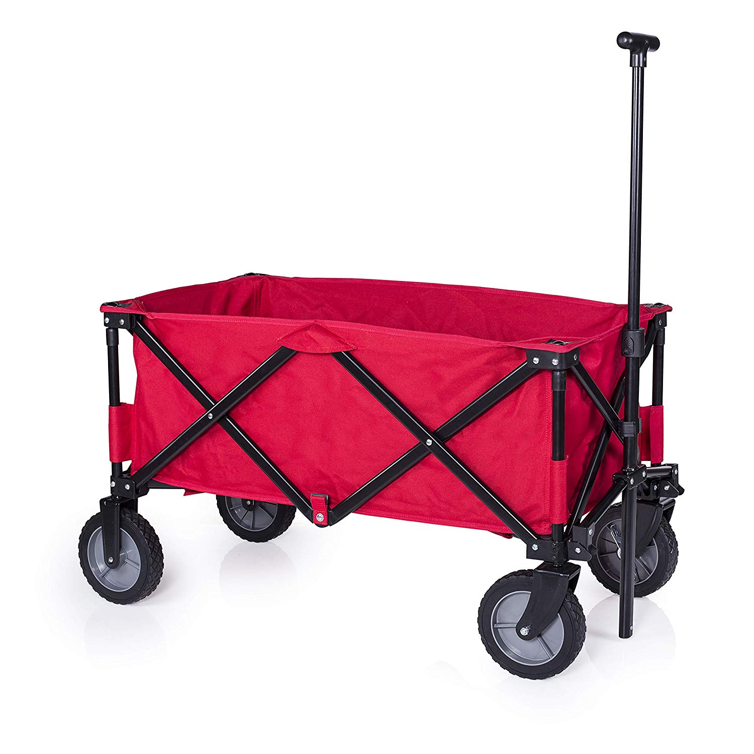 Campart Travel Foldaway Trolley – Red, Medium, HC-0911 – BigaMart