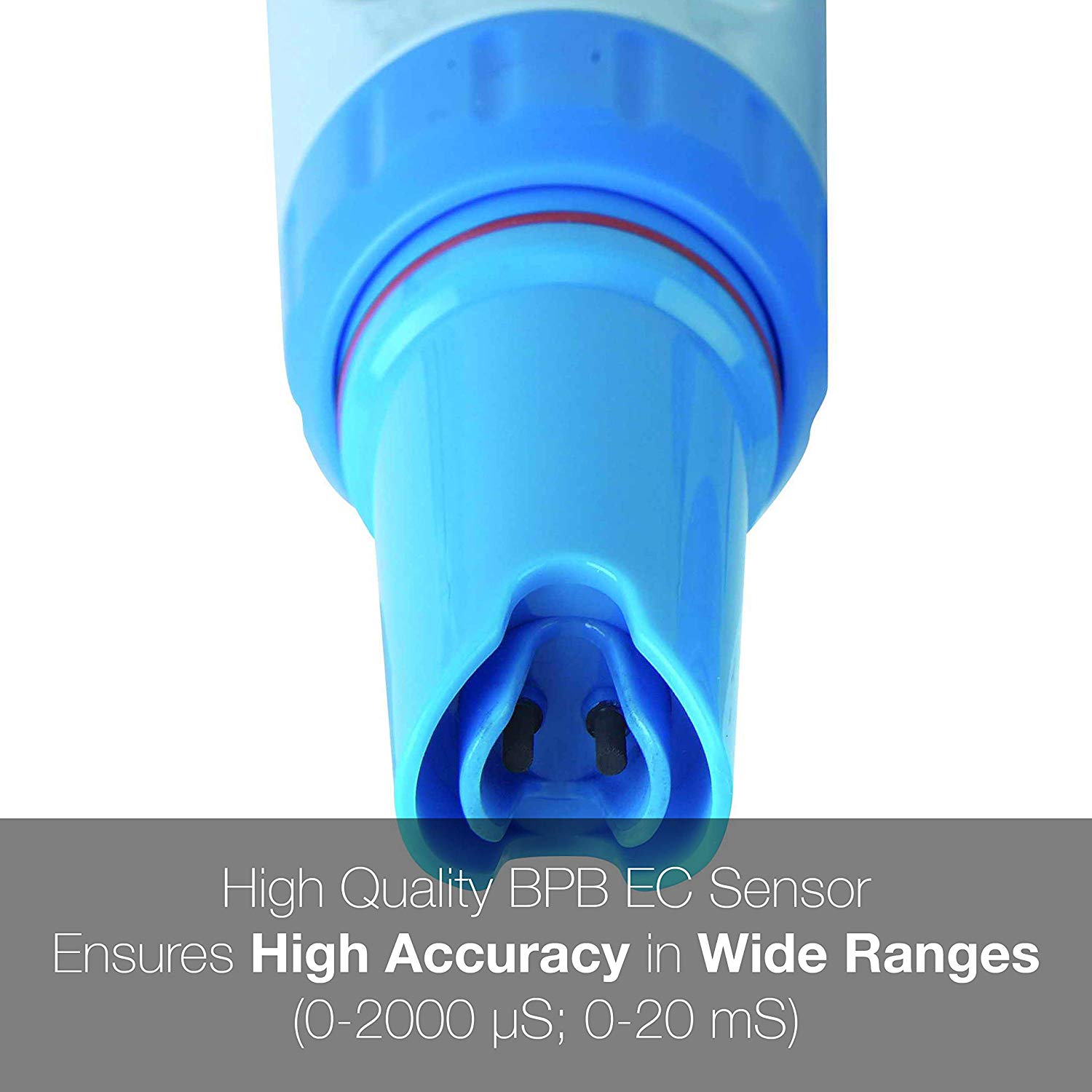 Apera Instruments EC60 Premium Conductivity Pocket Tester, 1% Accuracy, Easy Switch of EC/TDS/Salinity, Replaceable BPB Sensor - Image 3