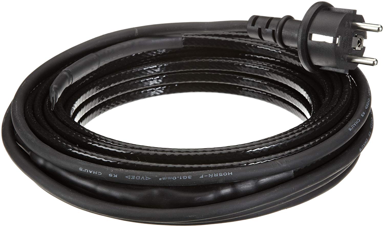 Bio Green Antifreeze heating cable, black, 8 mm, 80 Watt