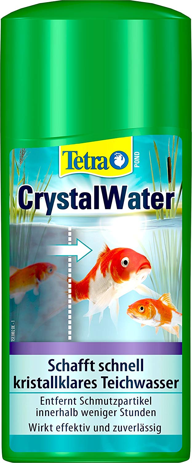 Tetra Pond Crystal Water, Effectively Clears Dirty Pond Water, 500 ml