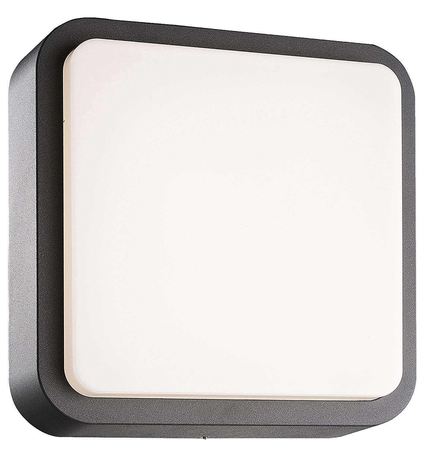Smartwares Square Wall Light, LED, A+ Energy Rated, Grey