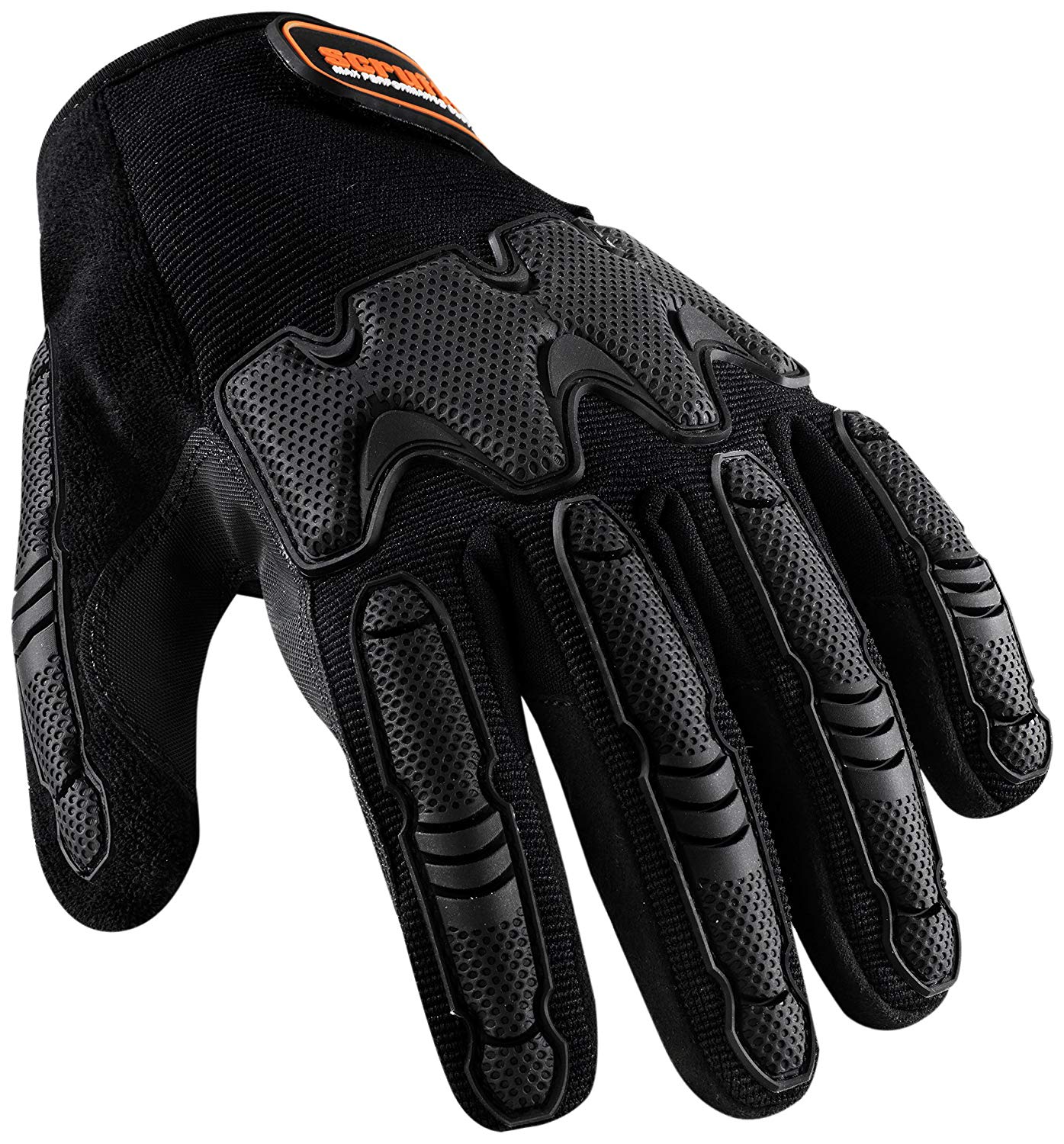 Scruffs Men's Silicone Coated Safety Gloves - Black, X-Large, XL