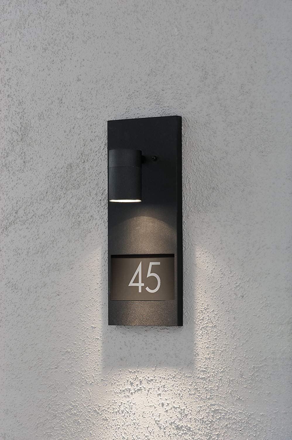 Konstsmide 7655-750 Modena House Number Down Light / Matt Black - Image 2
