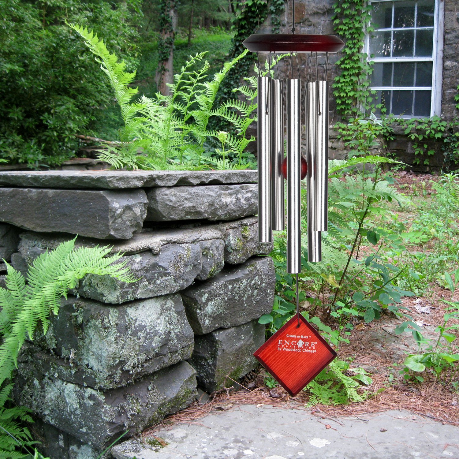 Woodstock DCS17 Encore Collection Silver Chimes of Mars Windchime - Image 2