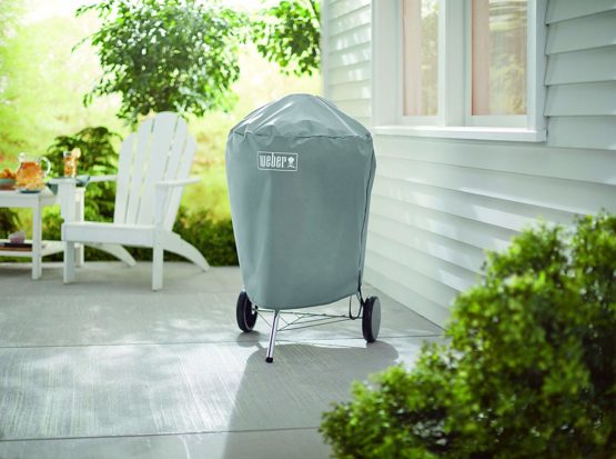 Weber 7176 Grill Cover, Fits 57cm charcoal grills, Grey - Image 3