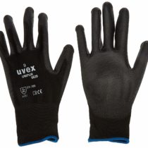 Uvex 60248 9 Unipur 6639 Safety Glove, Size: 9, Black