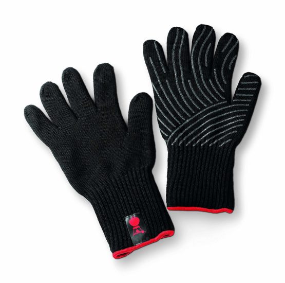 Weber Premium Gloves, Size L/XL, black, heat resistant - Image 3
