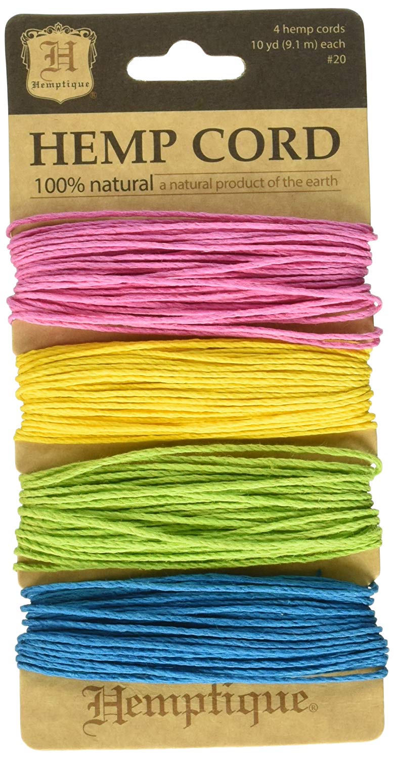 Hemptique Hemp Card (Set of 4) Razzle Dazzle, one Size