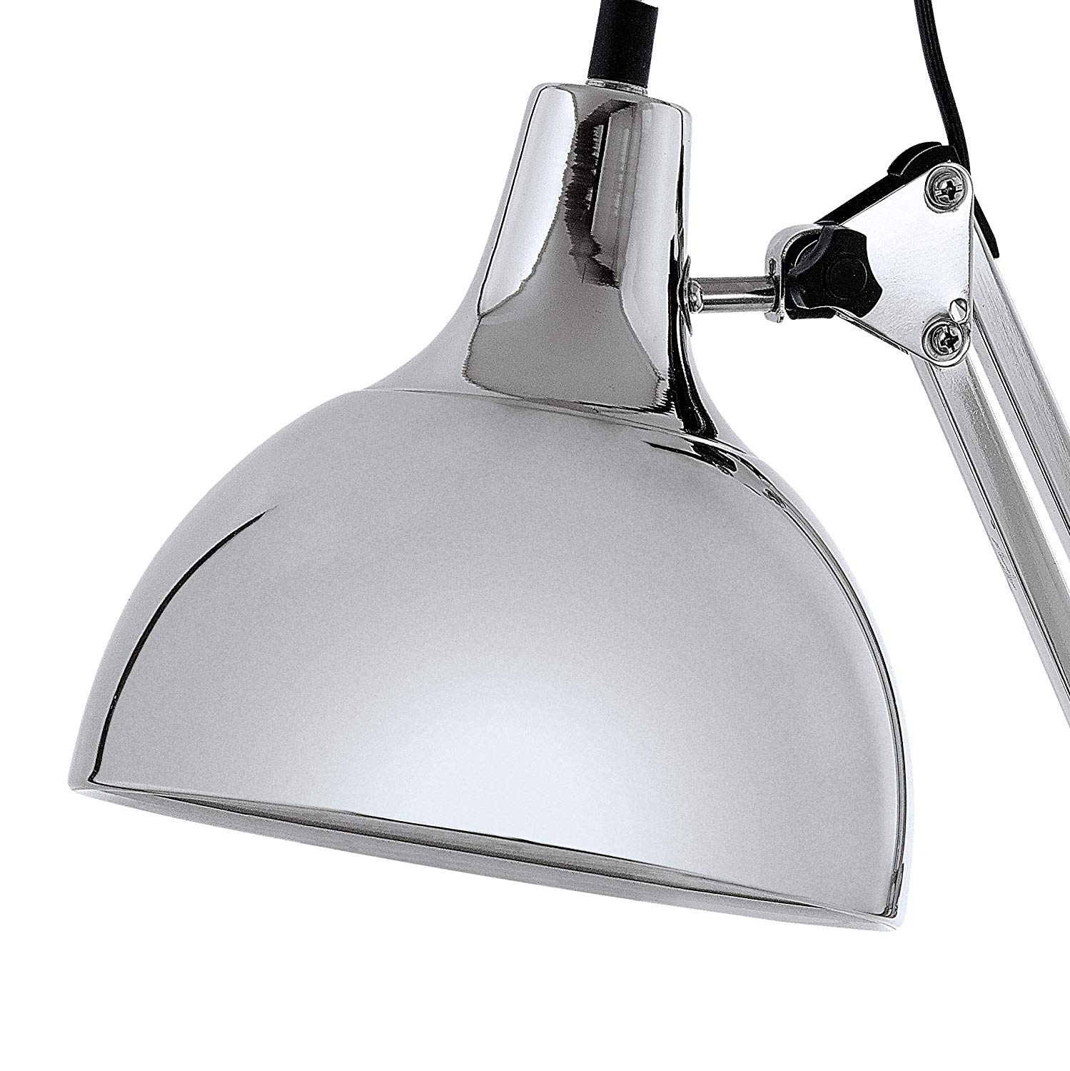 EGLO 94702 E27 Modern Chrome Adjustable Desk Lamp 'BORGILLIO' - Image 2
