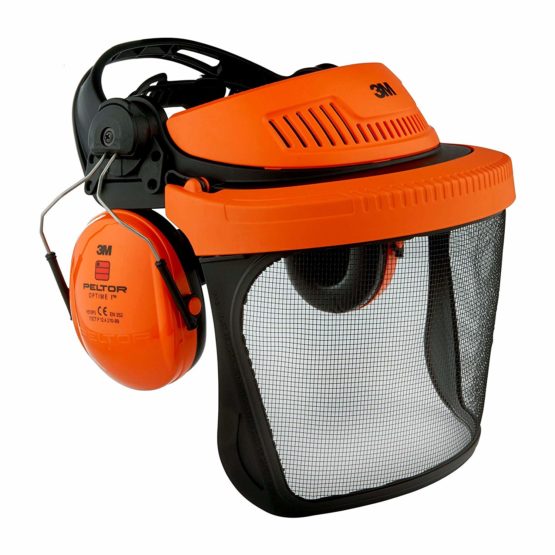 3M Headgear Combination, Forestry, Orange, G500V5CH510-OR - Image 2