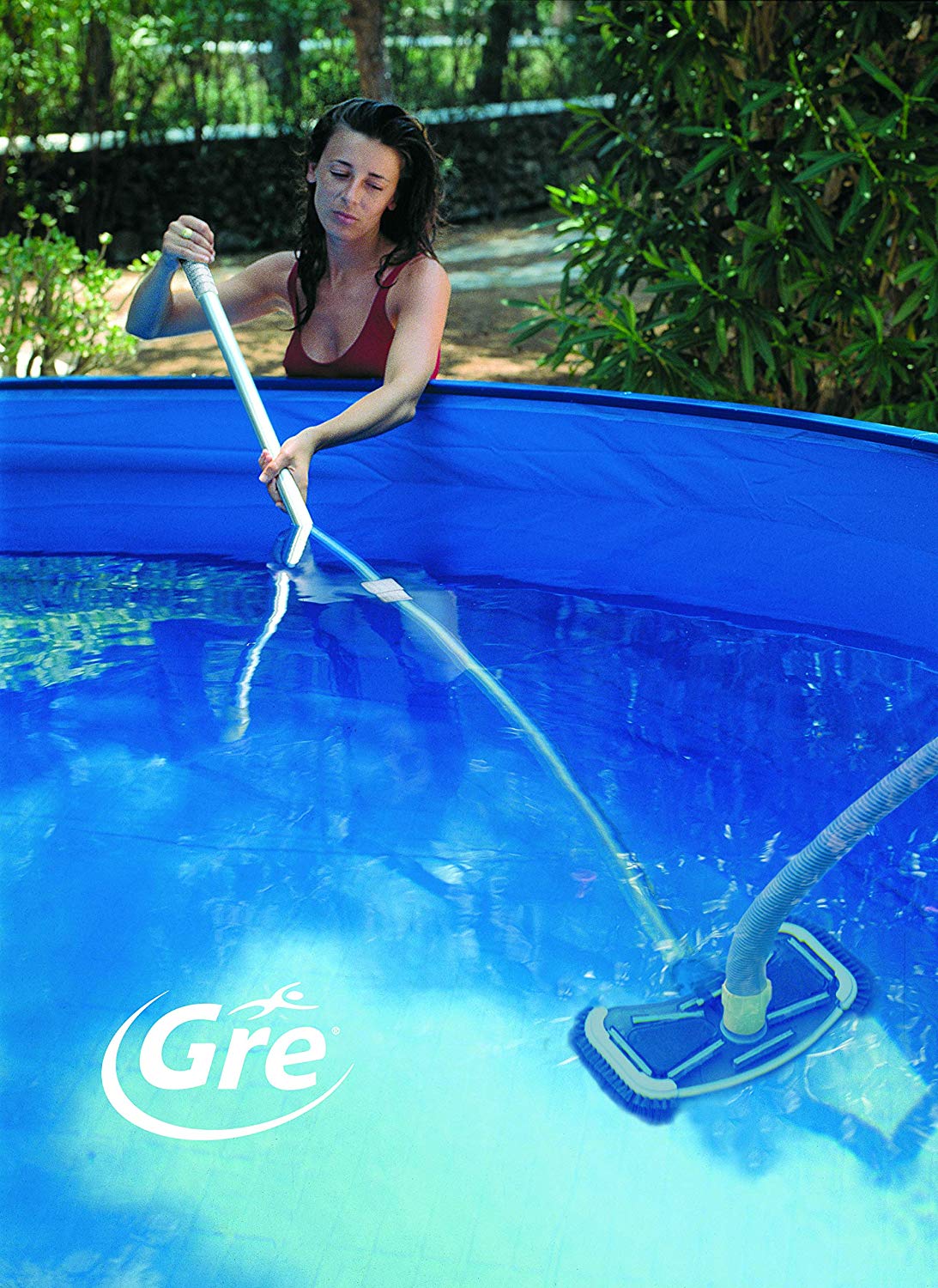 Unbekannt gre AR2064 Kit Pool: Telescopic Bar Aluminium 3 x 1.20 m + Head Cleaner + 6 M HOSE Diameter 38 - Image 2