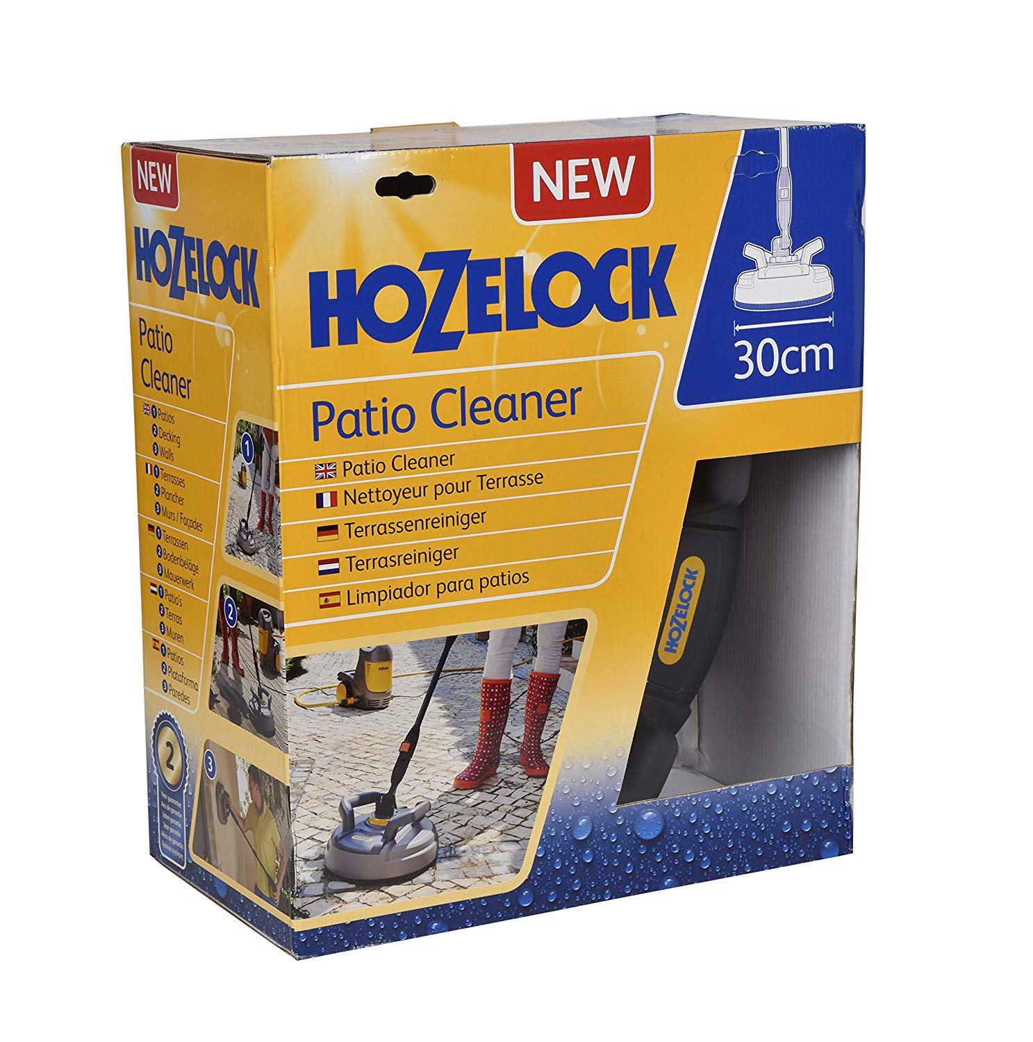Hozelock Pico Power Patio Cleaner Head BigaMart