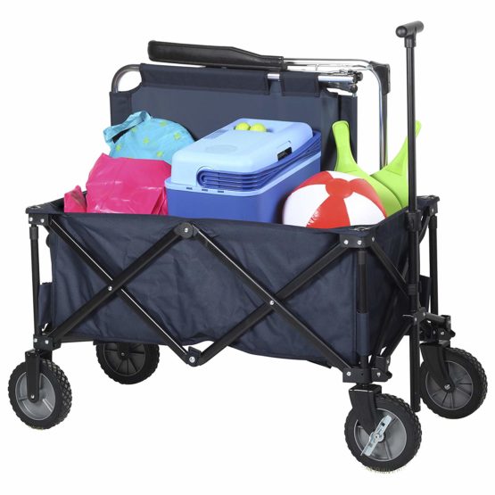 Campart Travel HC-0910 - Foldaway trolley Foldable Capacity:70 kg, Blue, One Size