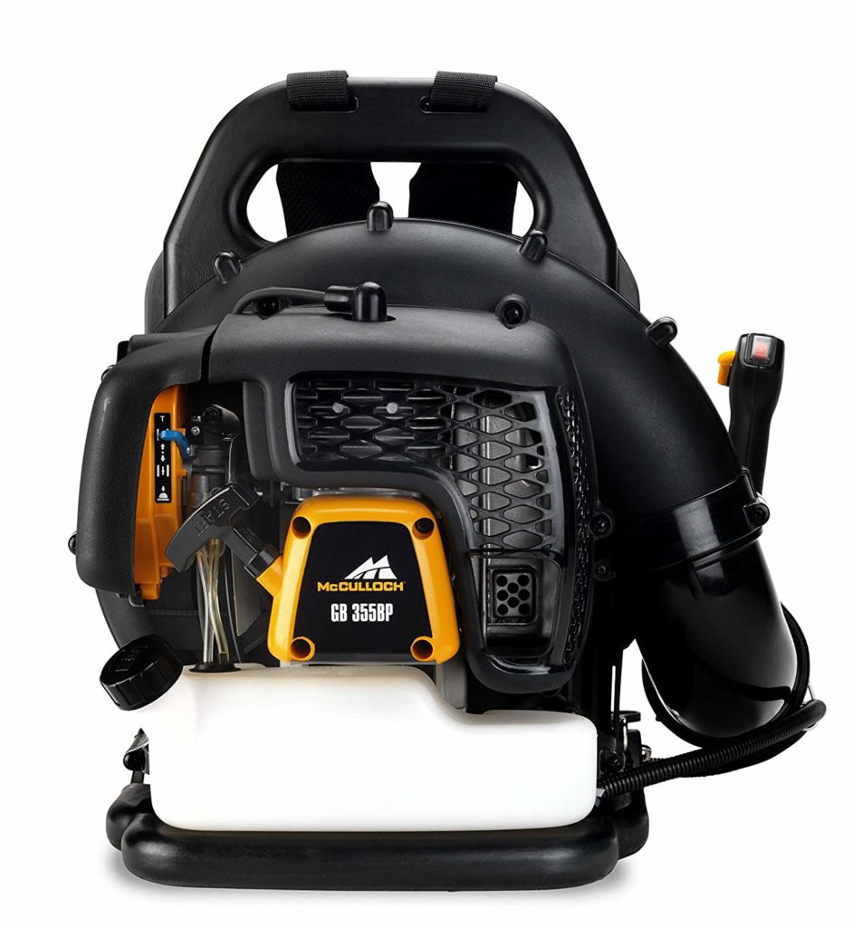 McCulloch GB 355 BP Backpack Leaf Blower 1500 W Engine Power, 46cc