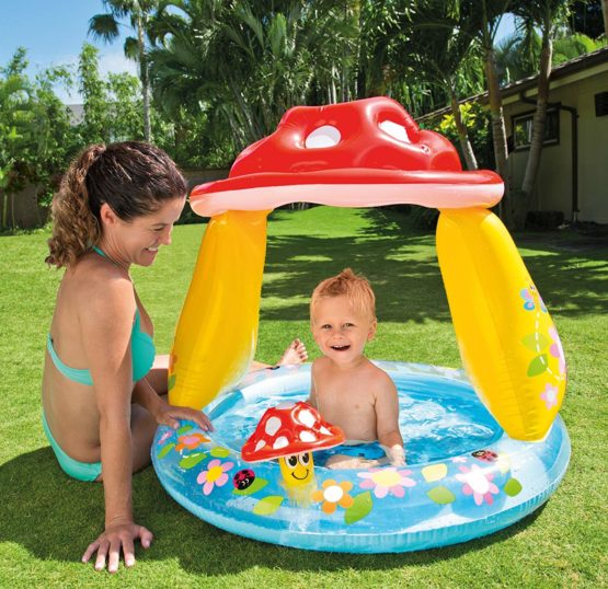 Intex 57114NP Mushroom Baby Pool - Image 2
