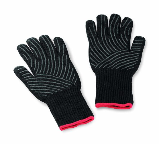 Weber Premium Gloves, Size L/XL, black, heat resistant