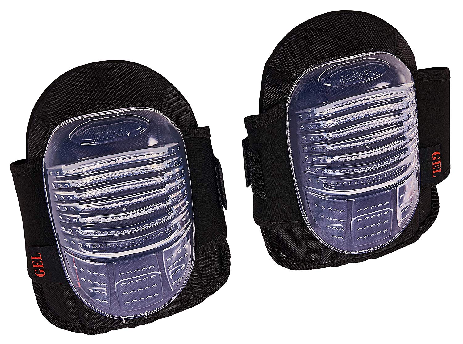 Amtech N2575 Gel Knee Pads - Pro, Multi-colour - Image 2